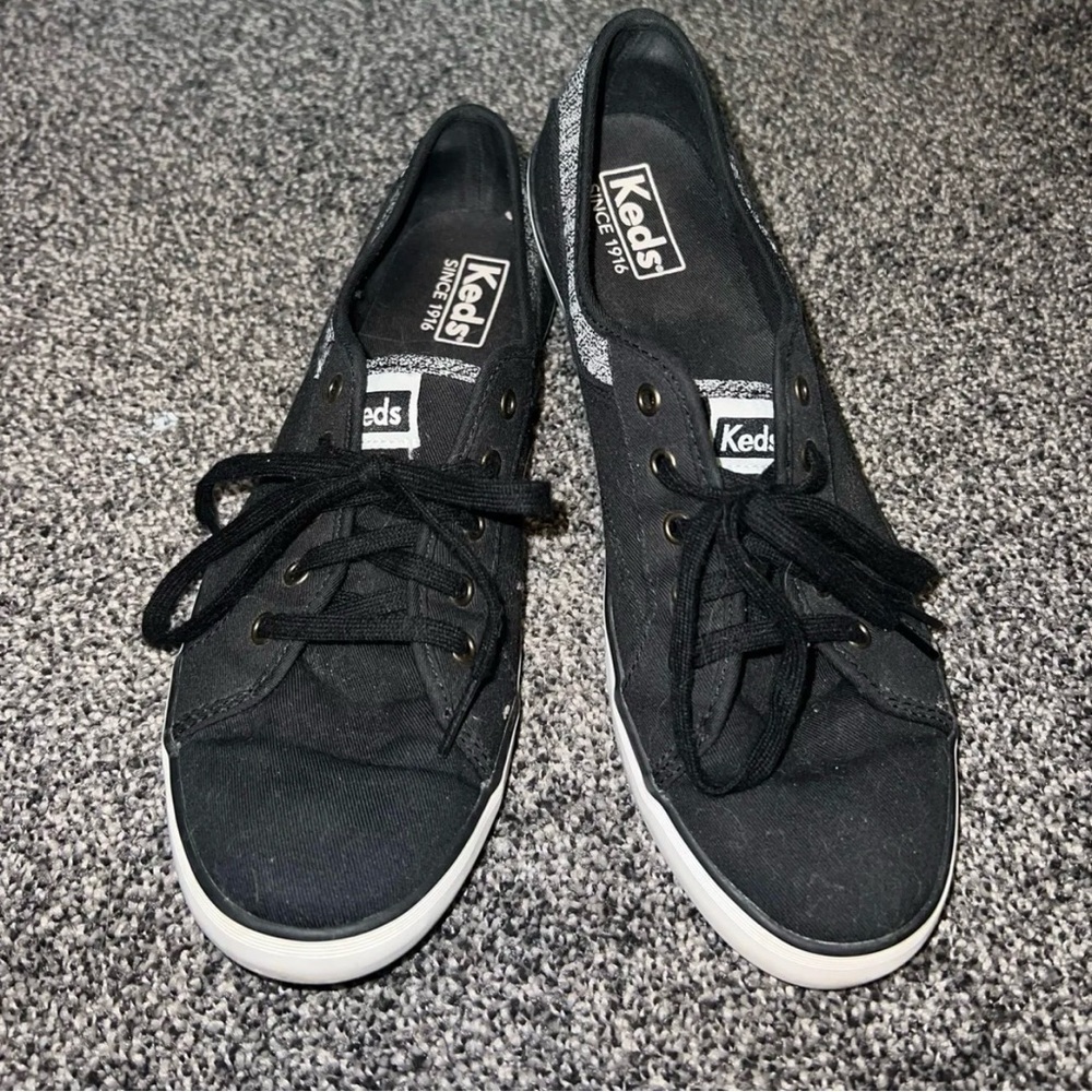 Keds Women's Black and White Sneakers